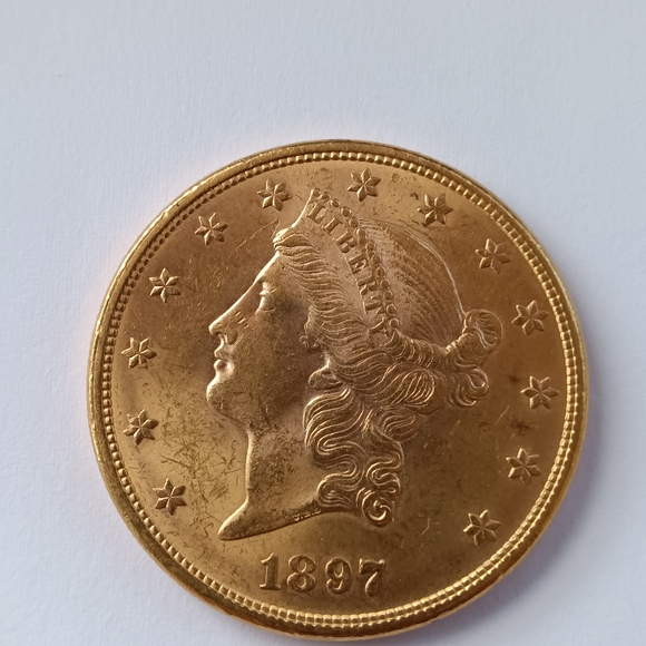 1897 $20 gold coin - Picture 4 of 4